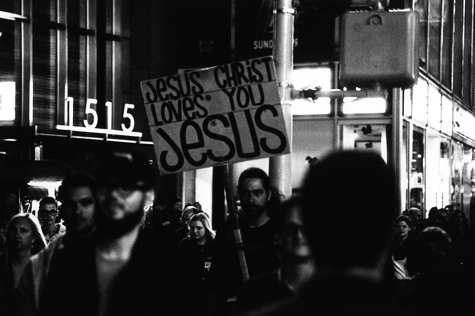 Jesus, New York City, 2016