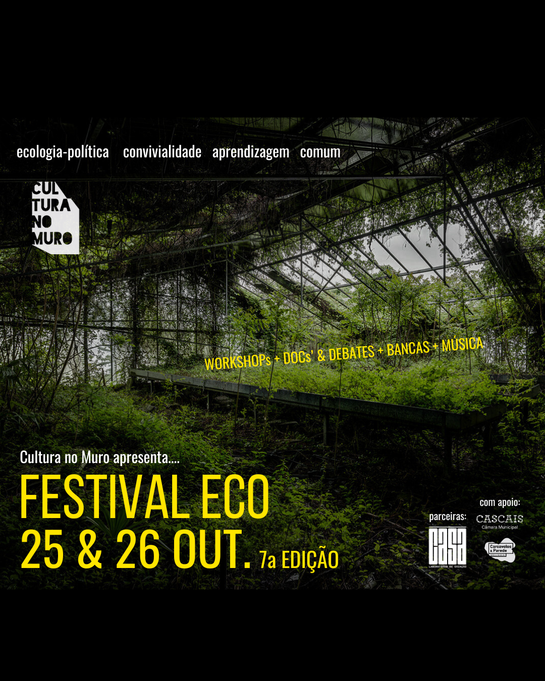 7ª edição do FestivalEco, com Associação Cultura no Muro