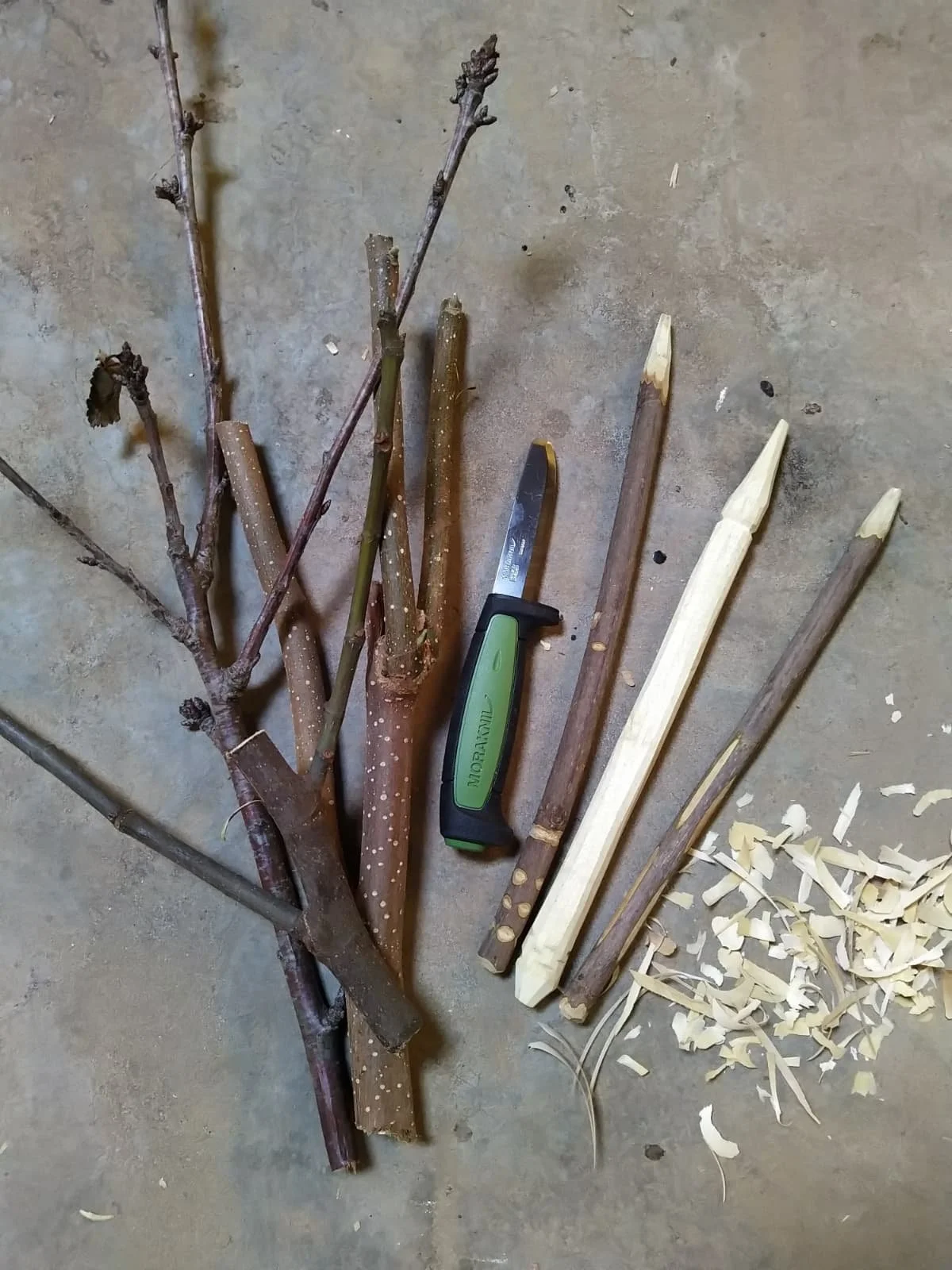 Woodcarving para pais & filhos