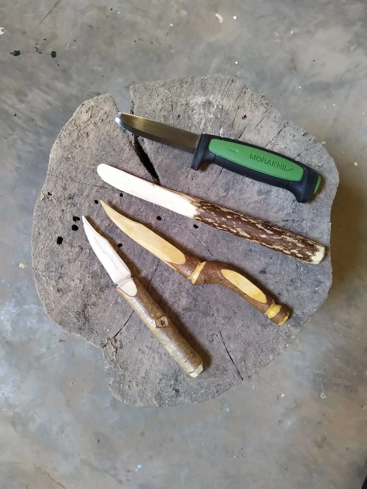 Woodcarving para crianças