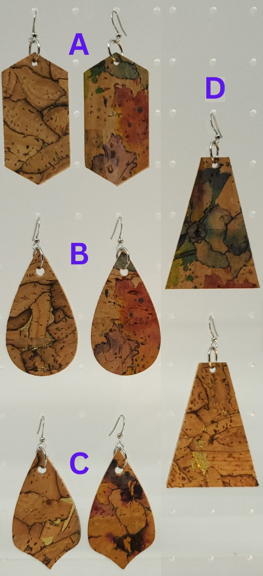 Cork Earrings