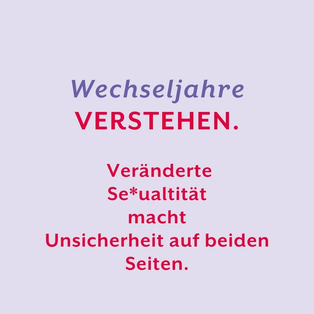 Wir waren ein top Team. In allen Lebenslagen. In allen Beziehungen.
Und jetzt sind wir beide in den Wechseljahren.
Du als Mann.👨&zwj;🦰
Und ich als Frau.👩
Und bei uns beiden &auml;ndert ich viel - K&ouml;rper, Energie, Lust, Stimmung. Es ist so lei