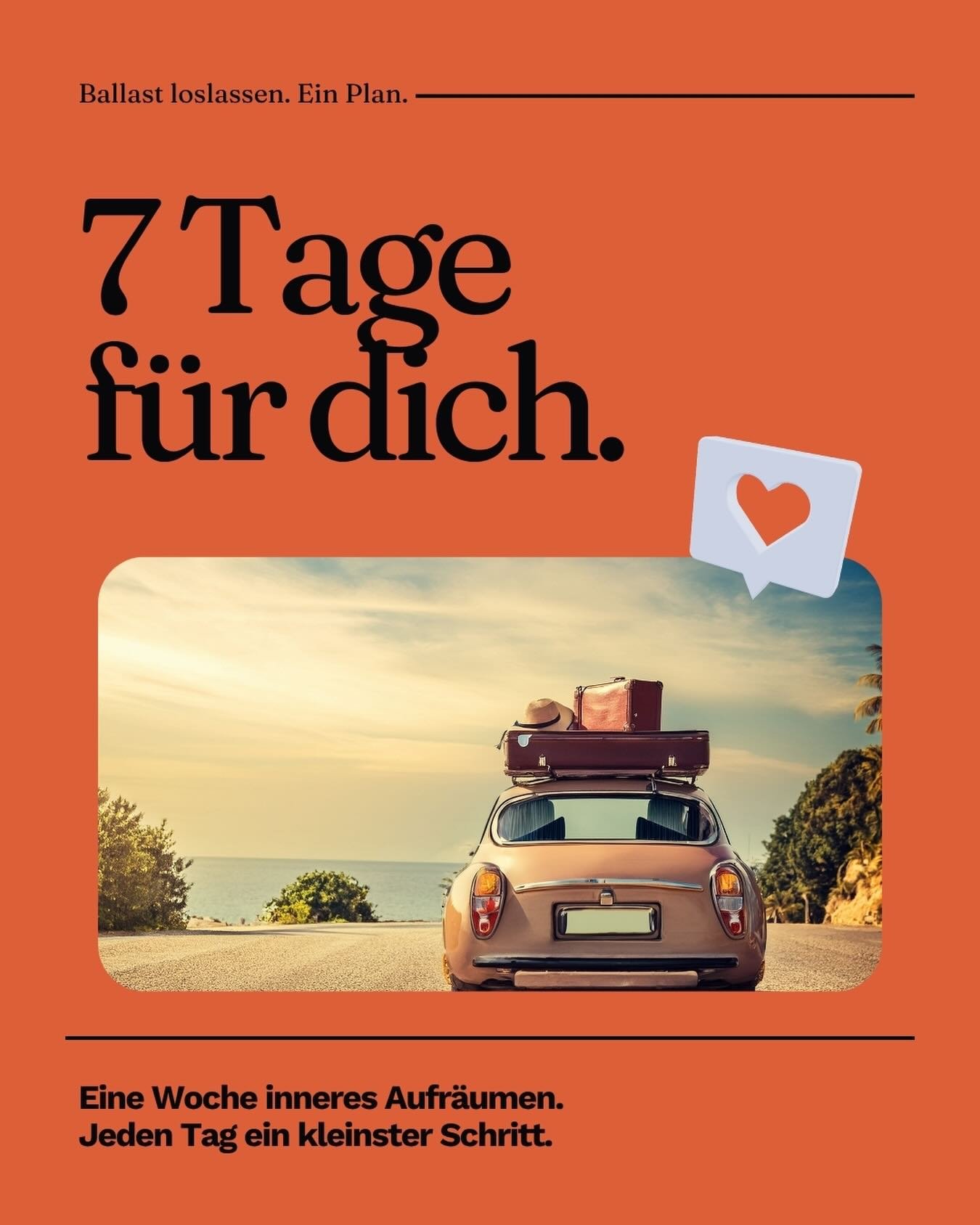 7 Tage. Nur f&uuml;r dich. Eine sanfte, ehrliche Reise zur&uuml;ck zu dir selbst.

Die Wechseljahre sind kein &bdquo;weniger werden&ldquo;. Sie sind ein Klarerwerden.
Ein inneres Aufr&auml;umen.
Ein leiser Moment, in dem du sp&uuml;rst: So wie bisher