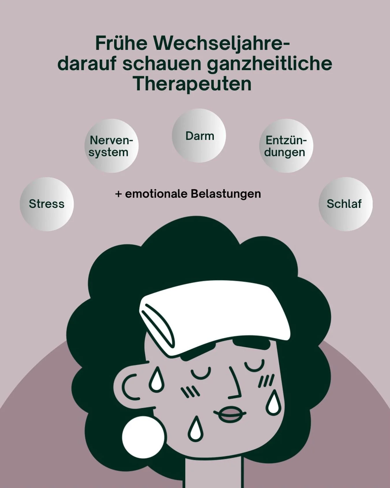 Fr&uuml;he Wechseljahre sind aus ganzheitlicher Sicht oft mehr als nur eine hormonelle Ver&auml;nderung. Der K&ouml;rper zeigt uns, dass etwas aus dem Gleichgewicht geraten ist &mdash; k&ouml;rperlich, emotional oder energetisch.

M&ouml;gliche Ursac
