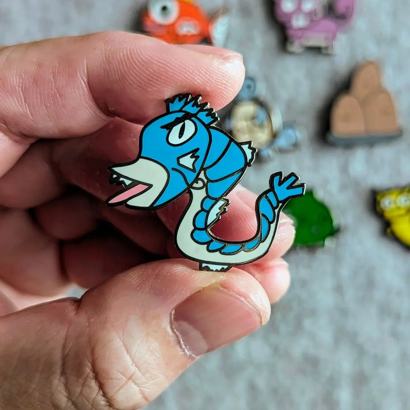 ITS HERE! Our newest set of pins featuring all new derp! Catch our booth at Kawaii Kon this weekend! 

・・・
#lowmagic #madeinhawaii #EnamelPinArt #pokemofanart #GottaPinEmAll #NerdyPins #PinCollector #EnamelPinLove #FanArtFriday #kawaiikon #kawaiikon2