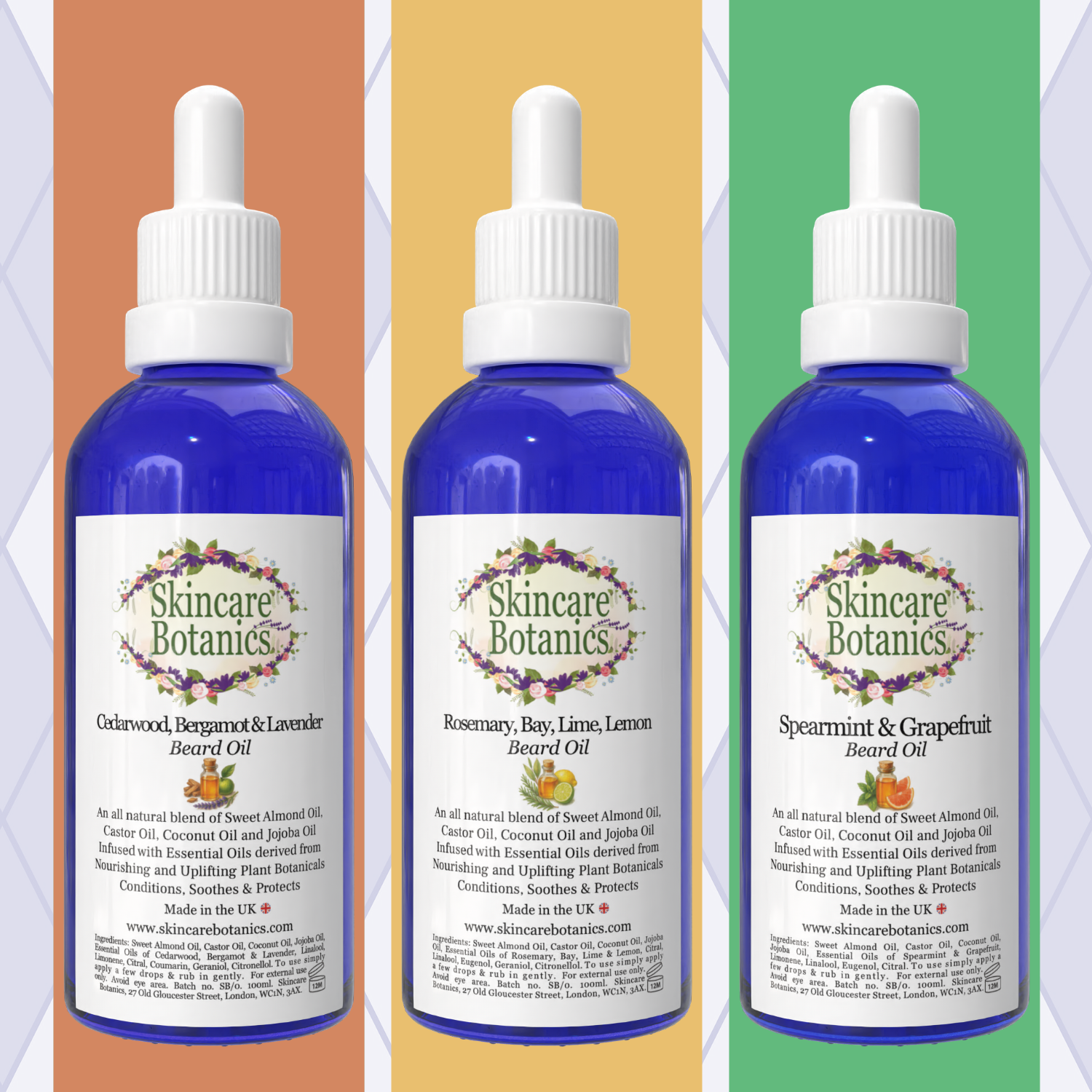 Beard Oil 'Woodland' Trio