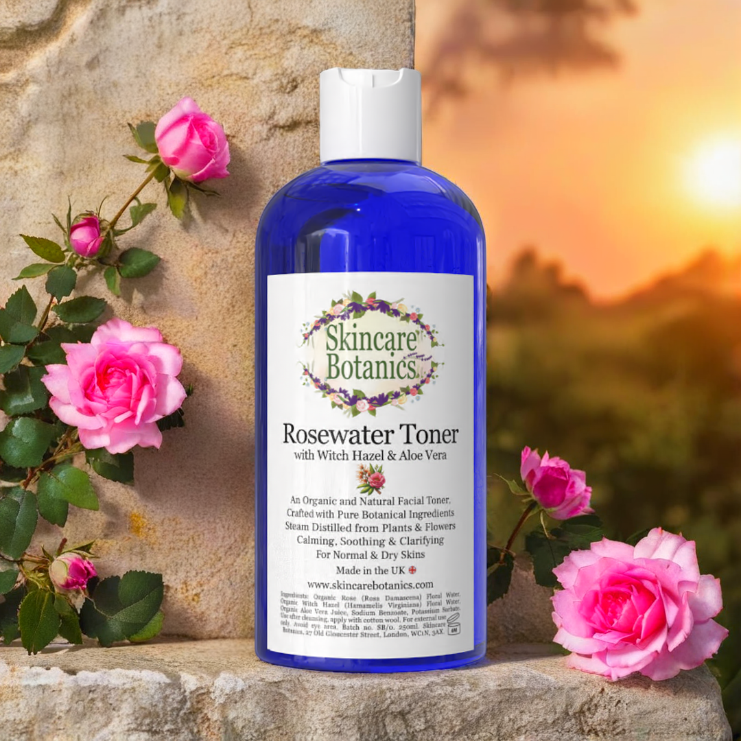 Rosewater, Witch Hazel & Aloe Vera Facial Toner