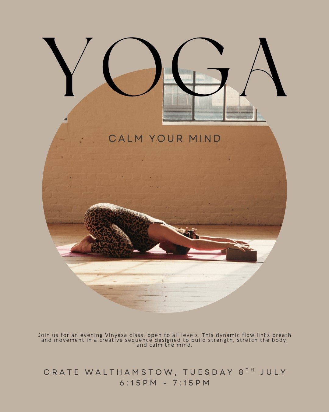 Vinyasa Yoga - For Adults