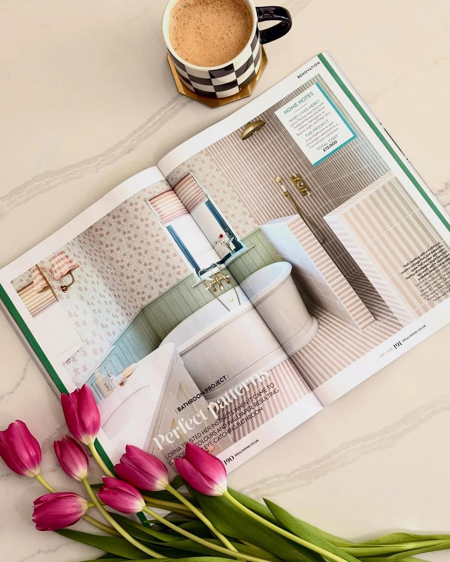 So excited to announce that one of our bathrooms has been featured in @idealhomeuk magazine 📖✨ 

We have been long-time followers of the publication, so seeing our work recognised in its pages is incredibly special 🥹

Featuring @capietra deck chair