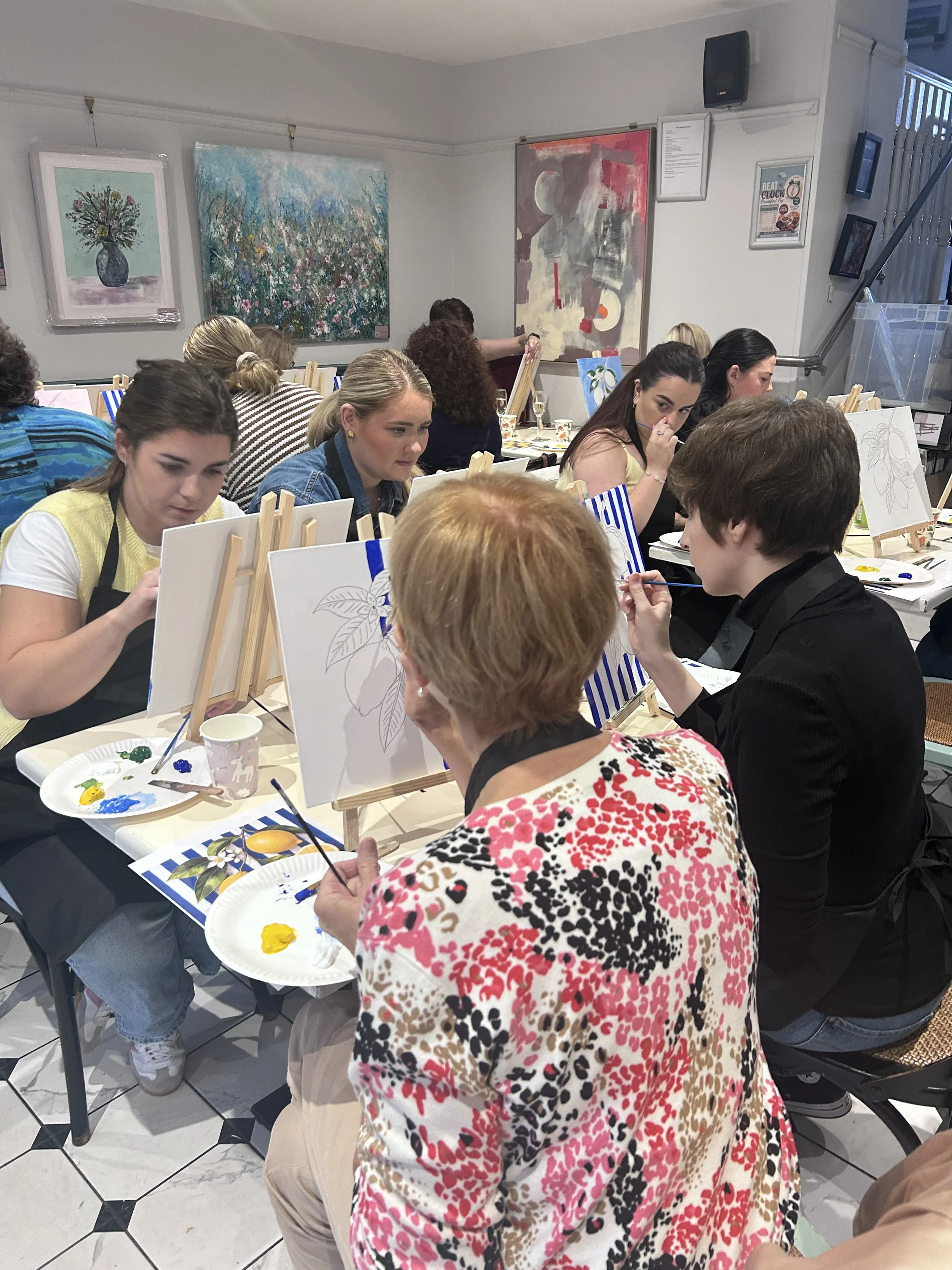 Christmas Paint and Sip