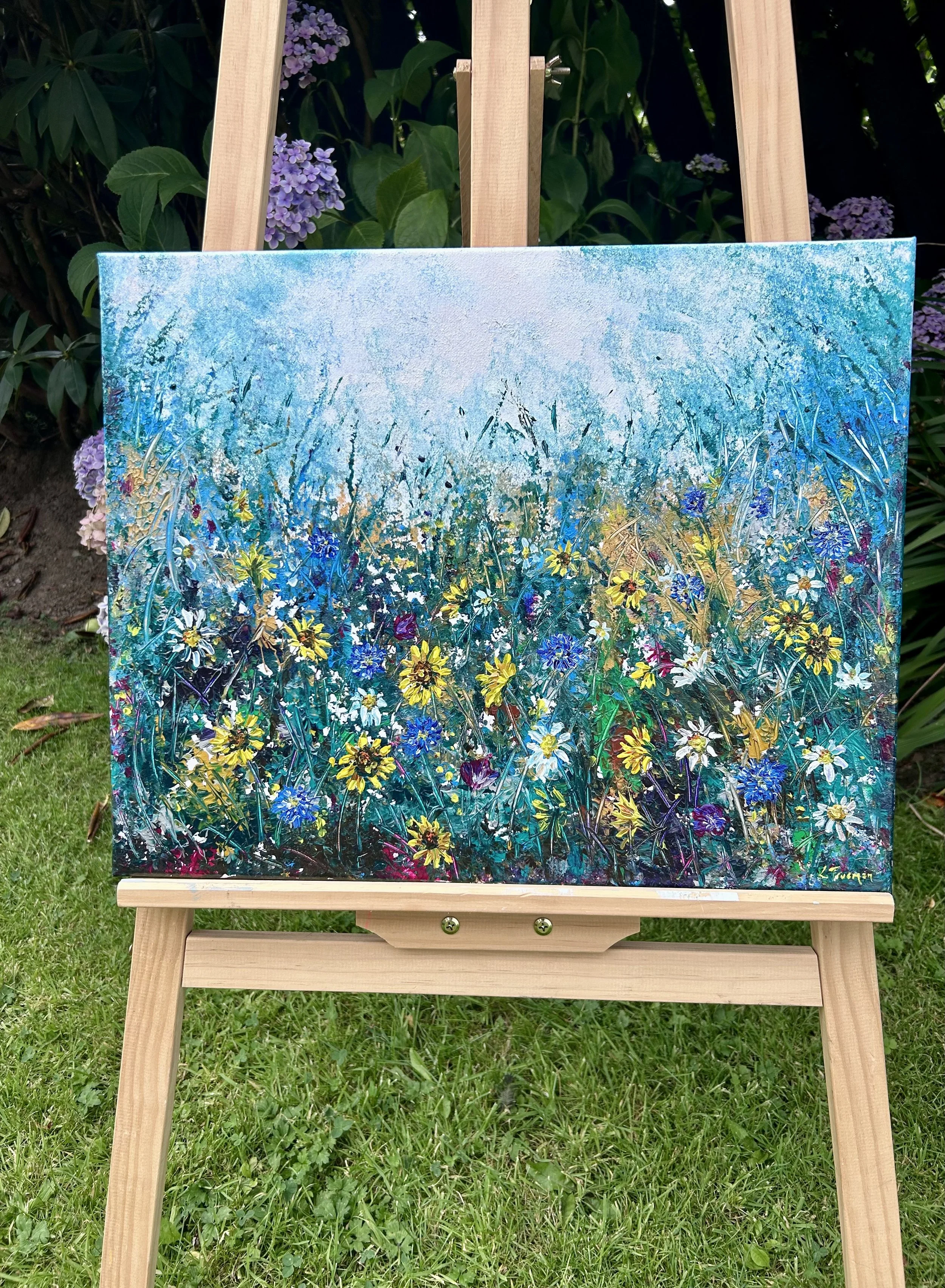 Original ‘Whispers of Summer’ acrylic on canvas