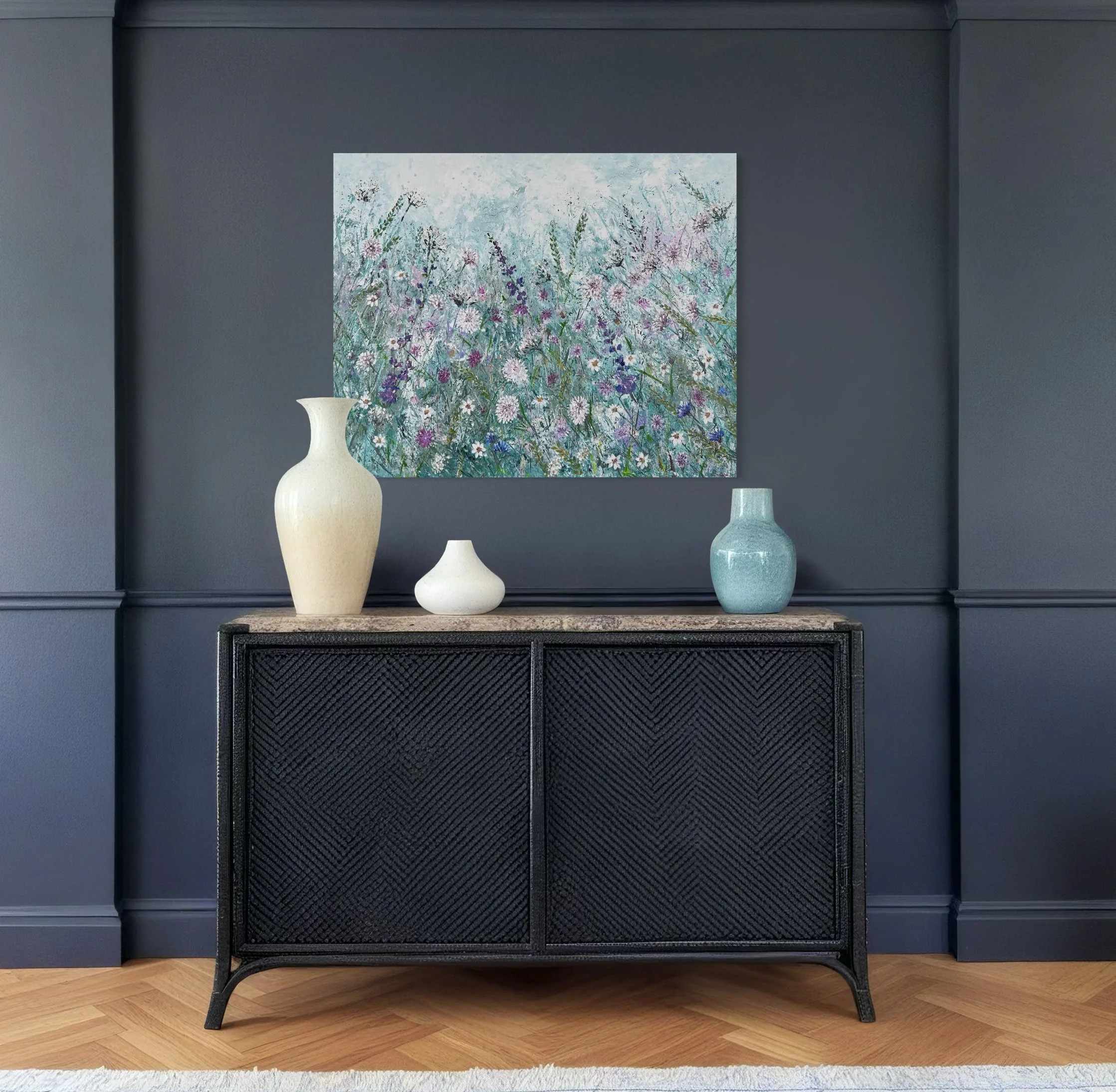 Original ‘In Full Flower’ acrylic on canvas