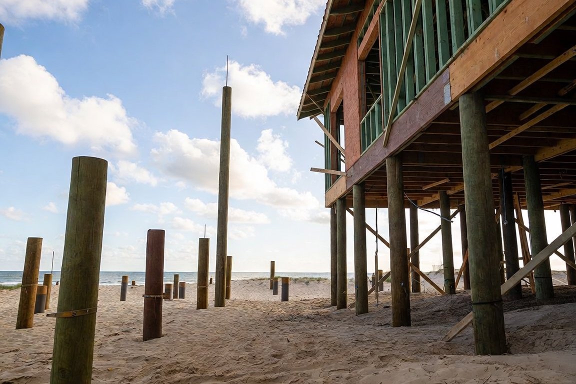 The Role of Pile Foundations in Beach House Construction