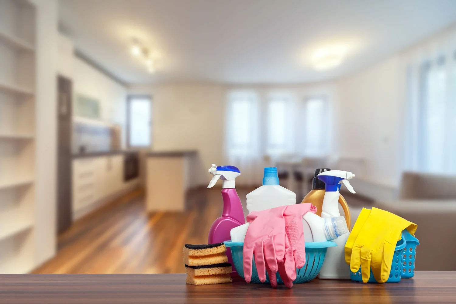 Deep cleaning a house for maintenance by J. Gregory Home Inspections