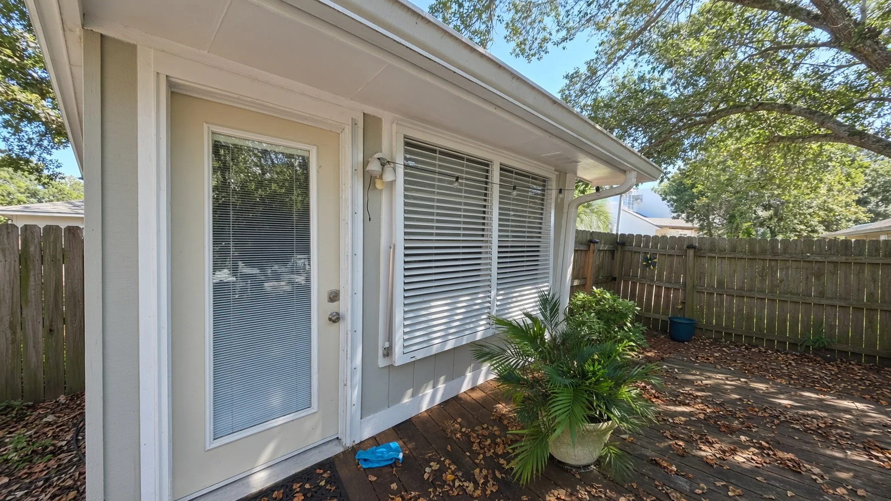 Hurricane protection for windows and doors during a wind mitigation inspection in Navarre, FL