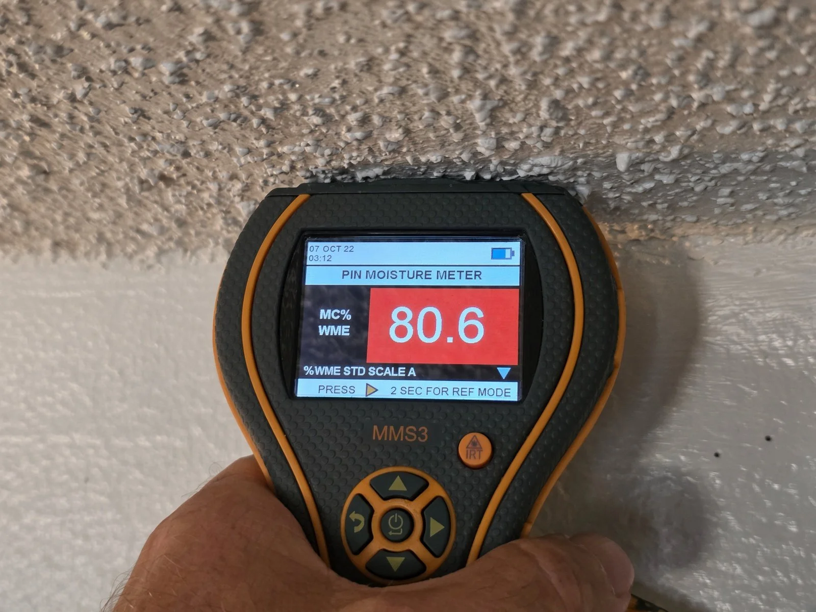 Moisture detection inspection in Navarre, FL