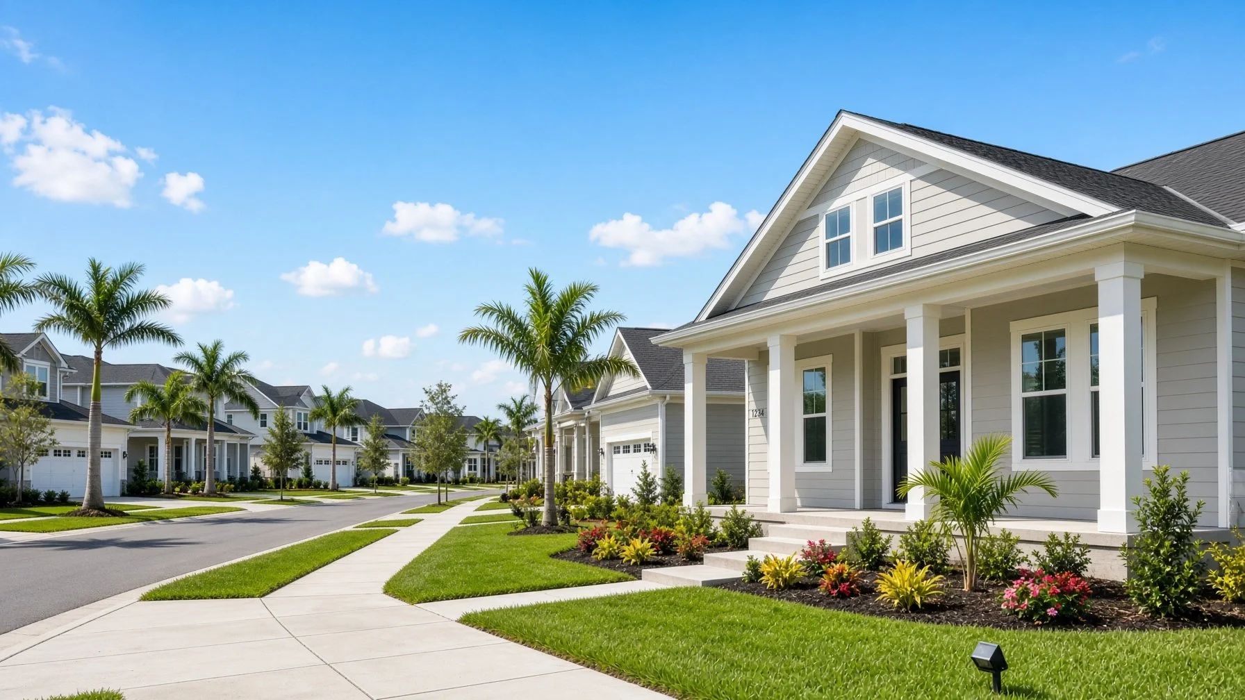 Inspecting a residential house in Cantonment, FL