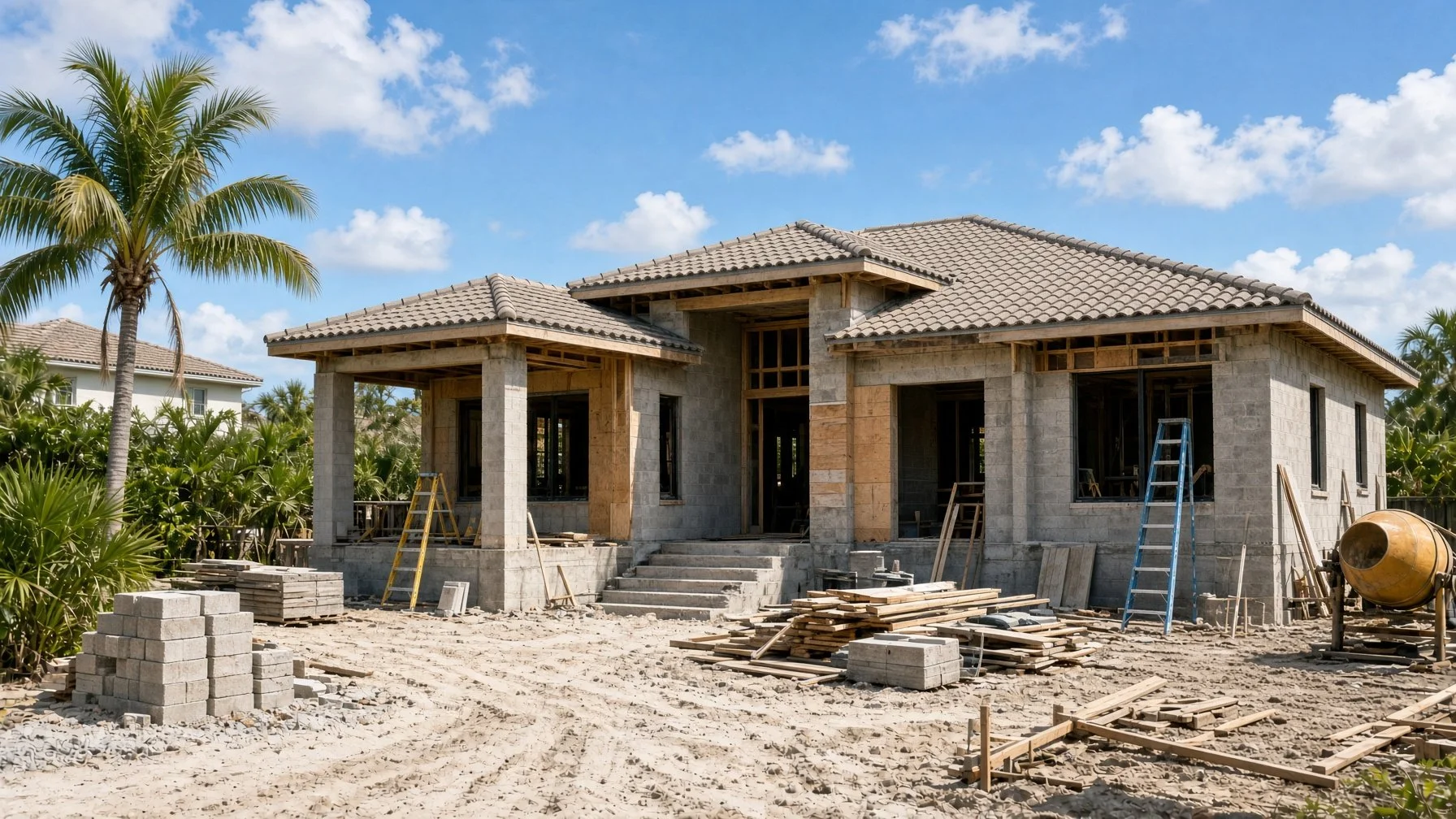 New construction home inspection in Cantonment, FL