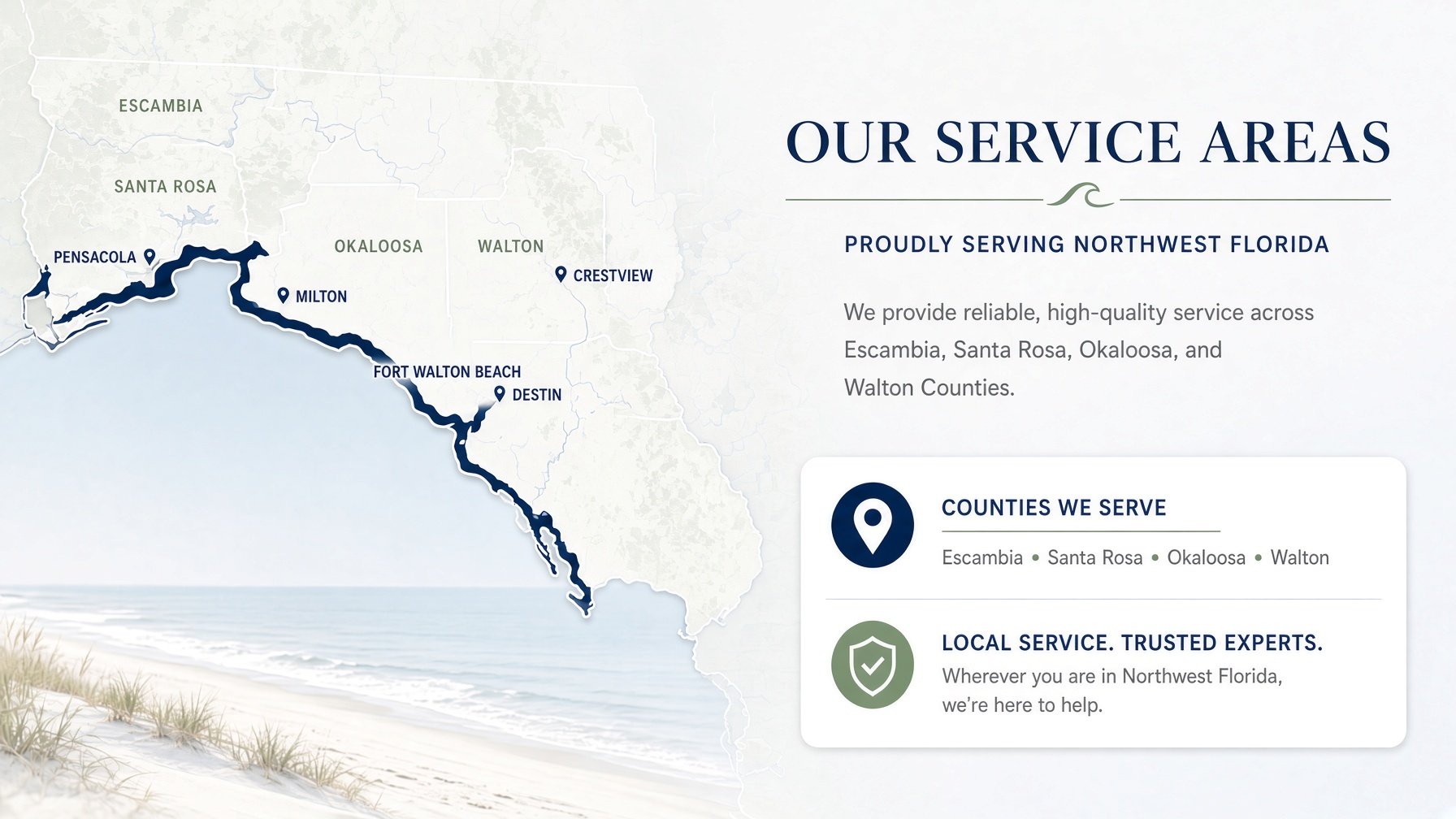 J. Gregory Home Inspections serving the Niceville area