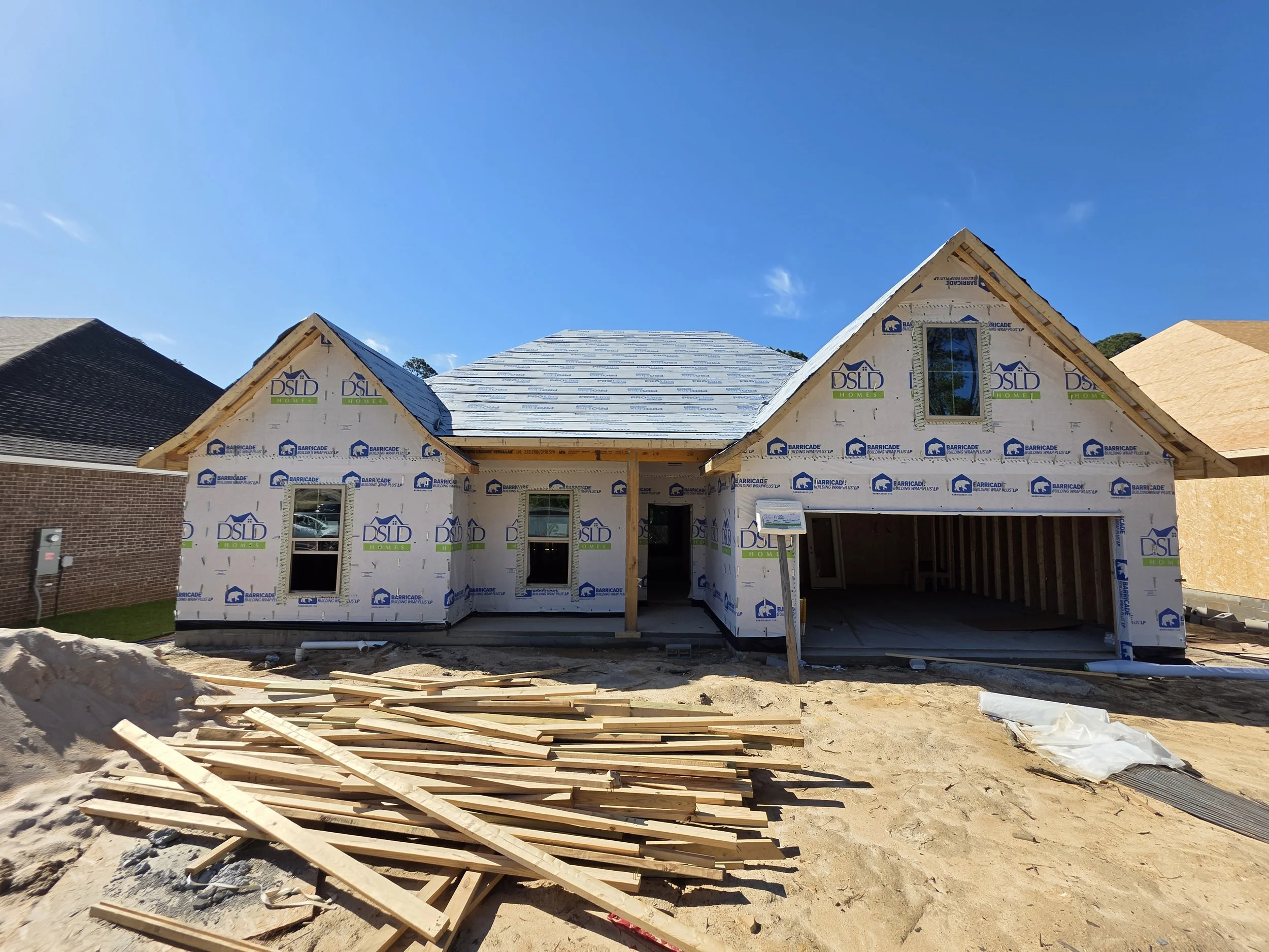 New construction home inspection in Milton, FL J. Gregory Home Inspections
