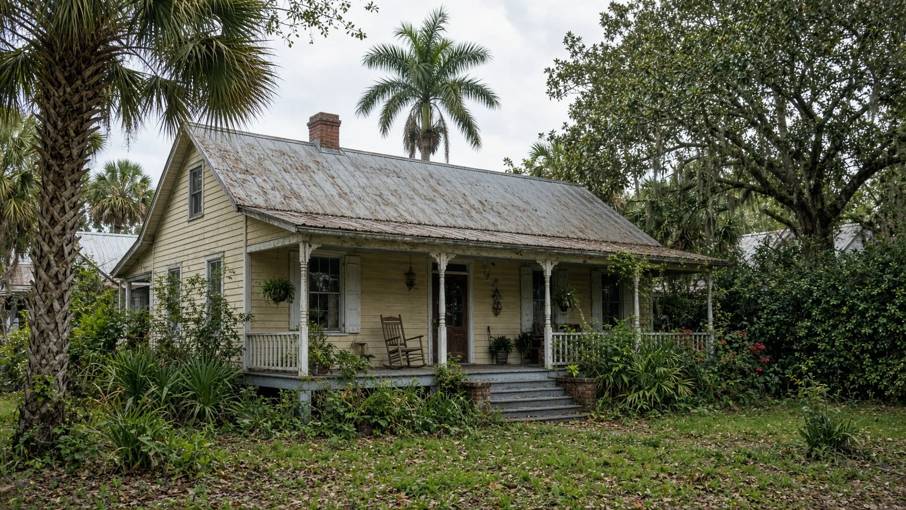 Home inspection on an older home in Cantonment, FL
