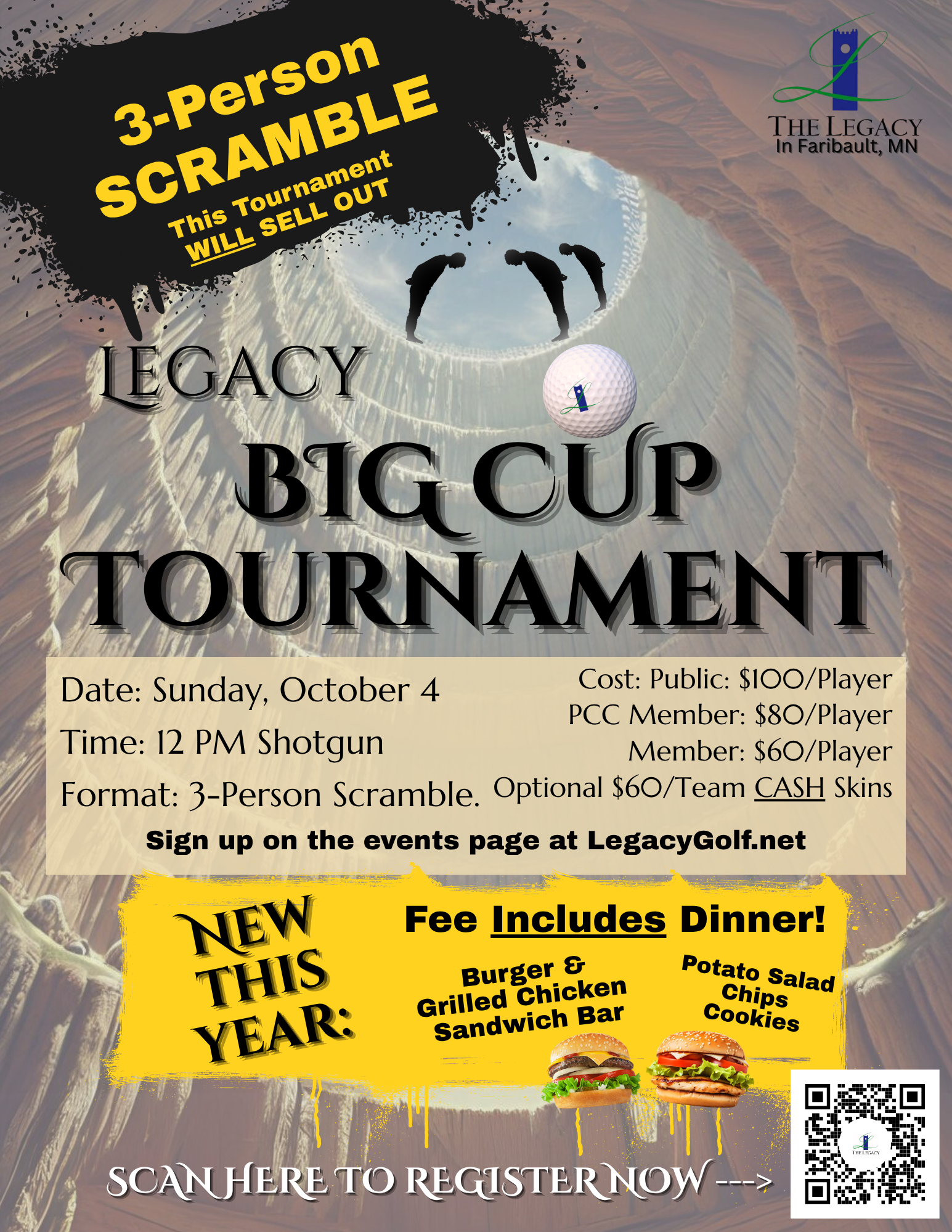Legacy 3-Person Big Cup