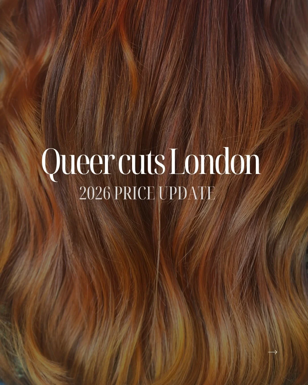 A gentle update for 2026 
After some rest and recovery, I realised I needed to adjust my pricing slightly so I can continue working sustainably and creating a calm, affirming space for everyone who sits in my chair.
I&rsquo;ve always kept my prices l