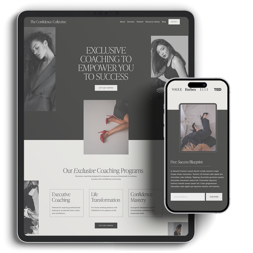 Confidence Co Website Template