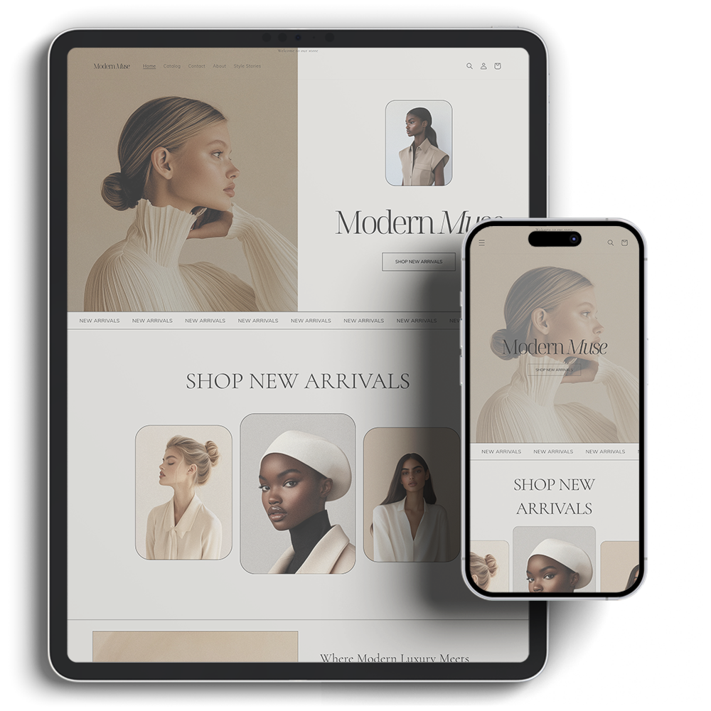 Modern Muse Template