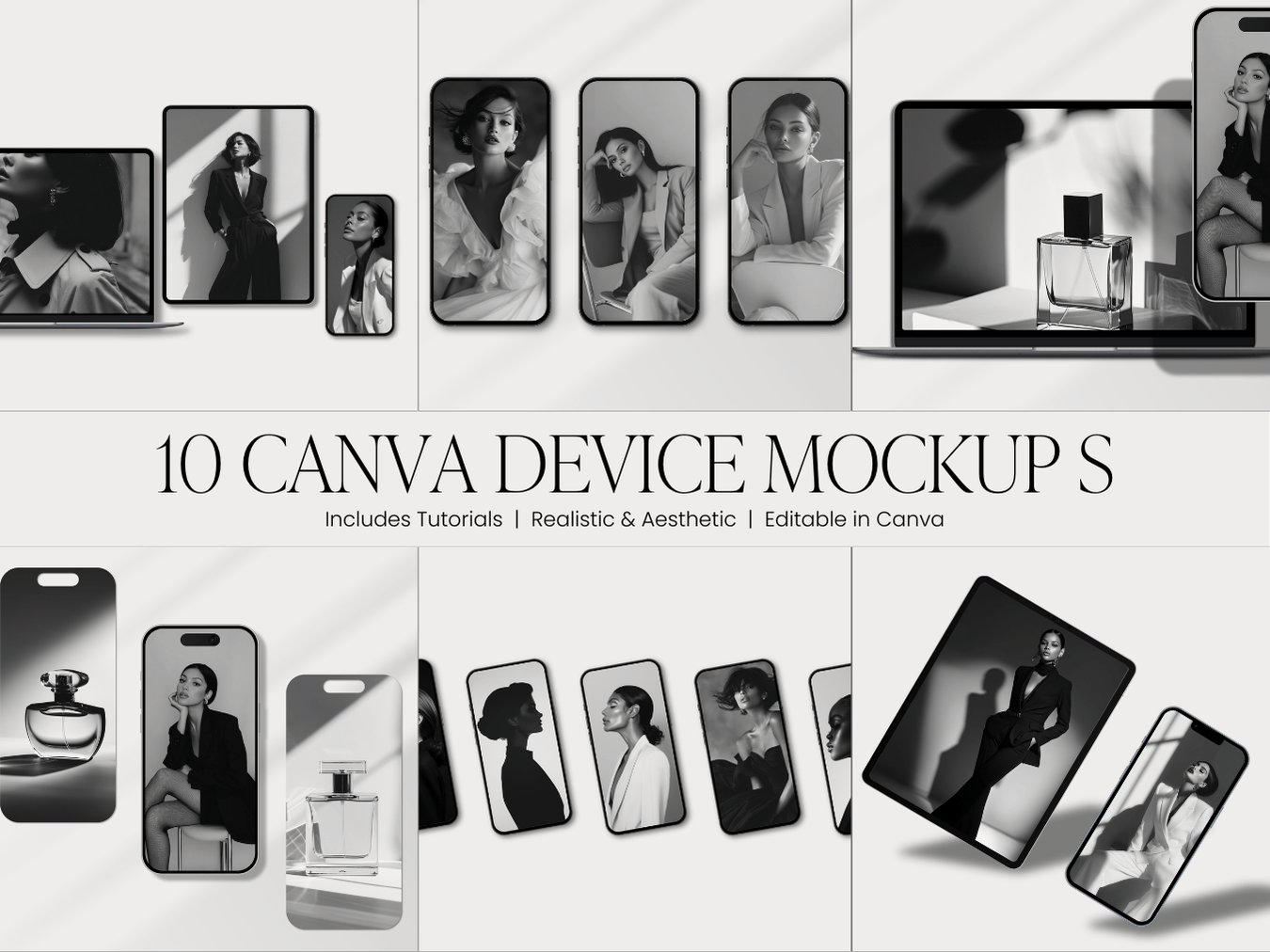 Minimal Canva Device Mockups