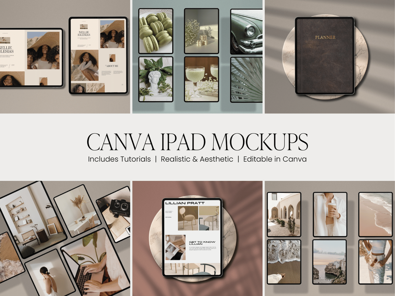 Canva iPad Mockups