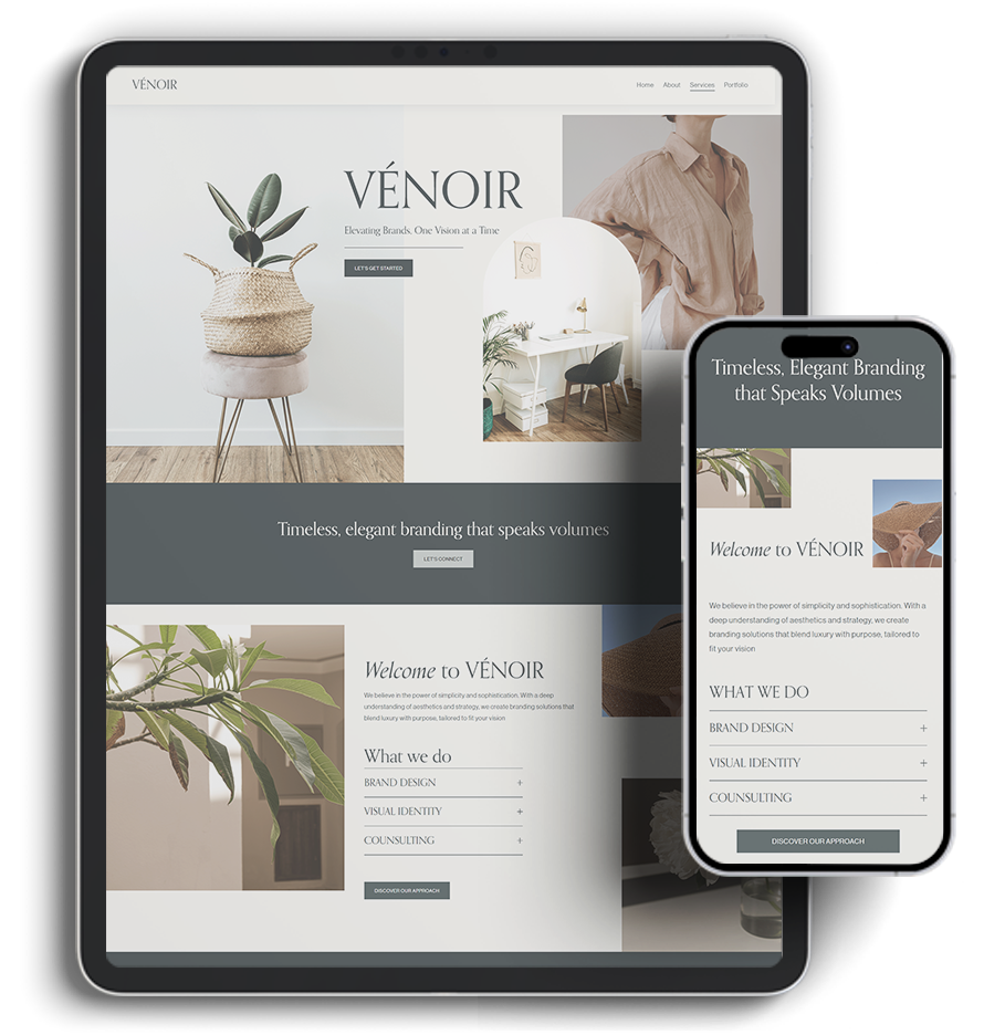 website template example