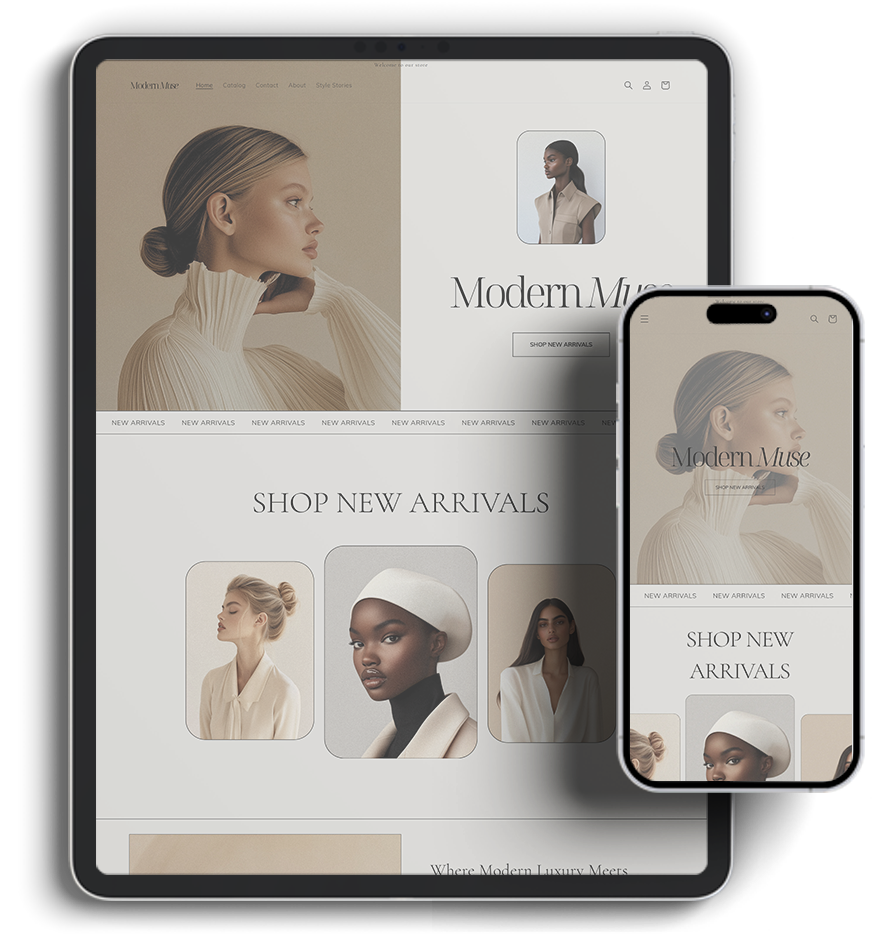 Shopify Website Template