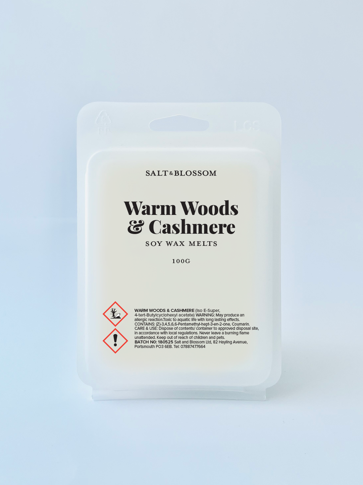 Warm Woods & Cashmere Melt Pack 100g