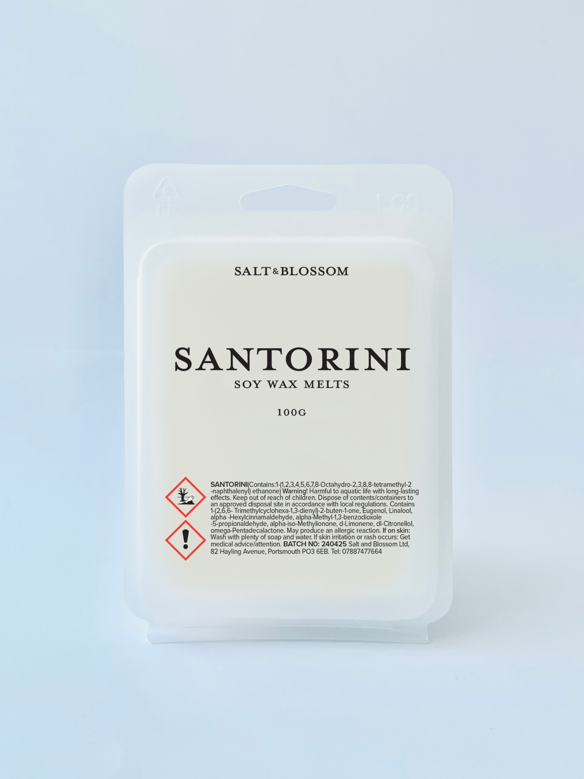 Santorini Wax Melt Pack 100g