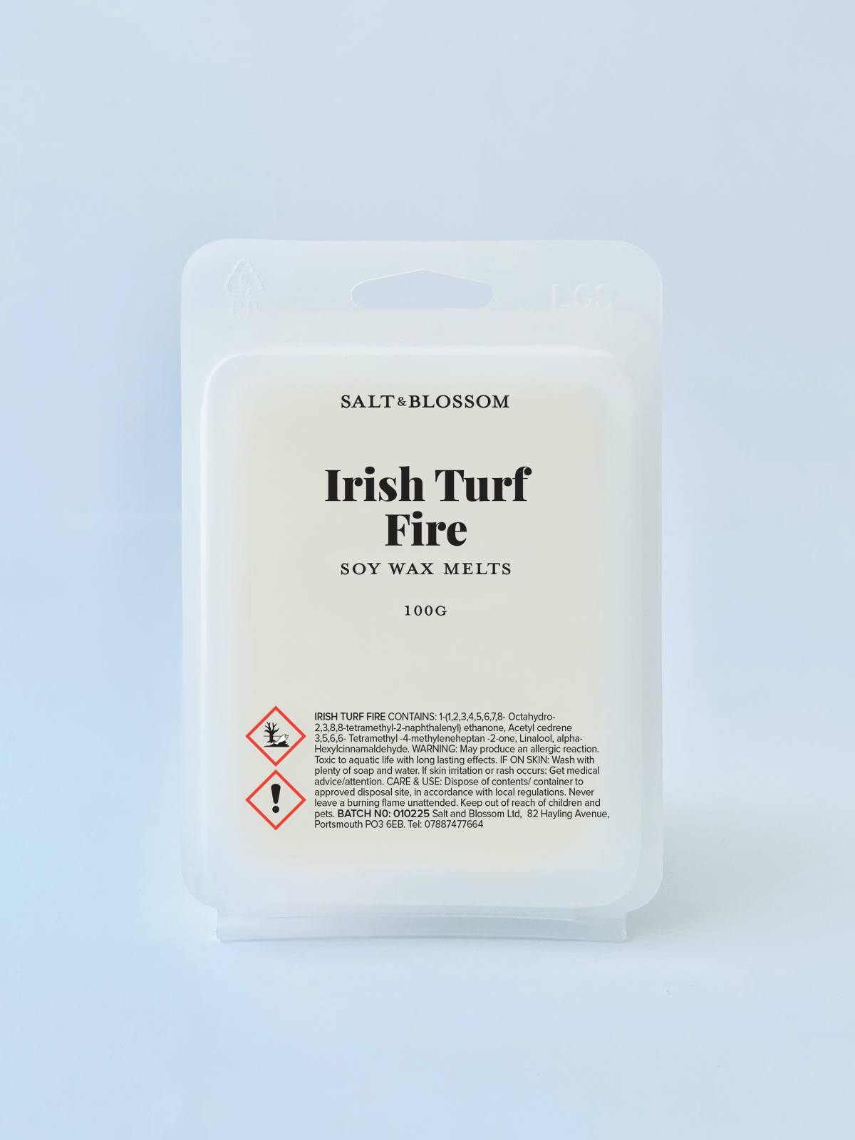 Irish Turf Fire Scented Wax Melts 100g