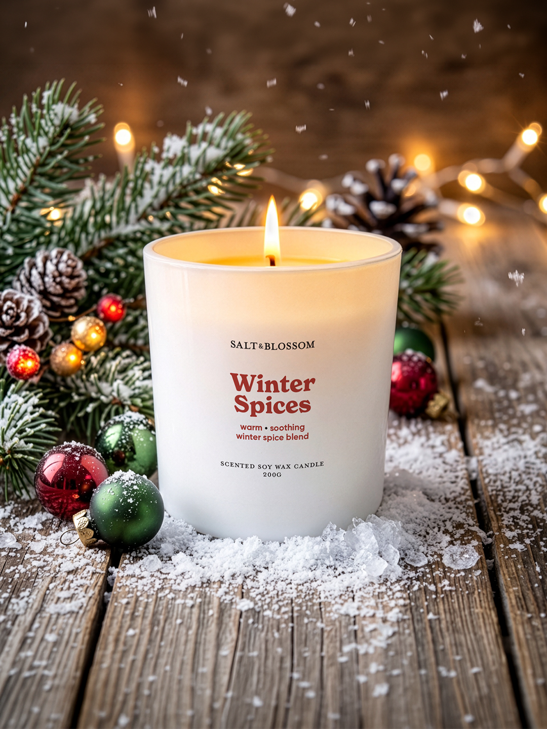 Winter Spices Scented Candle