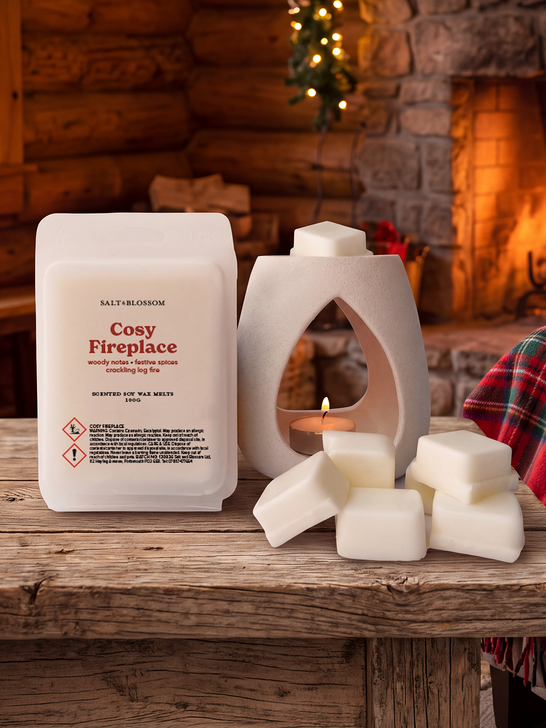 Cosy Fireplace Wax Melt Pack