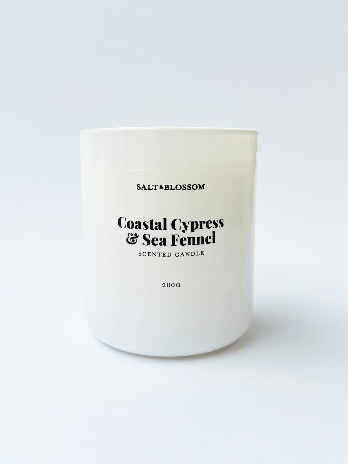 Coastal Cypress & Sea Fennel Scented Candle