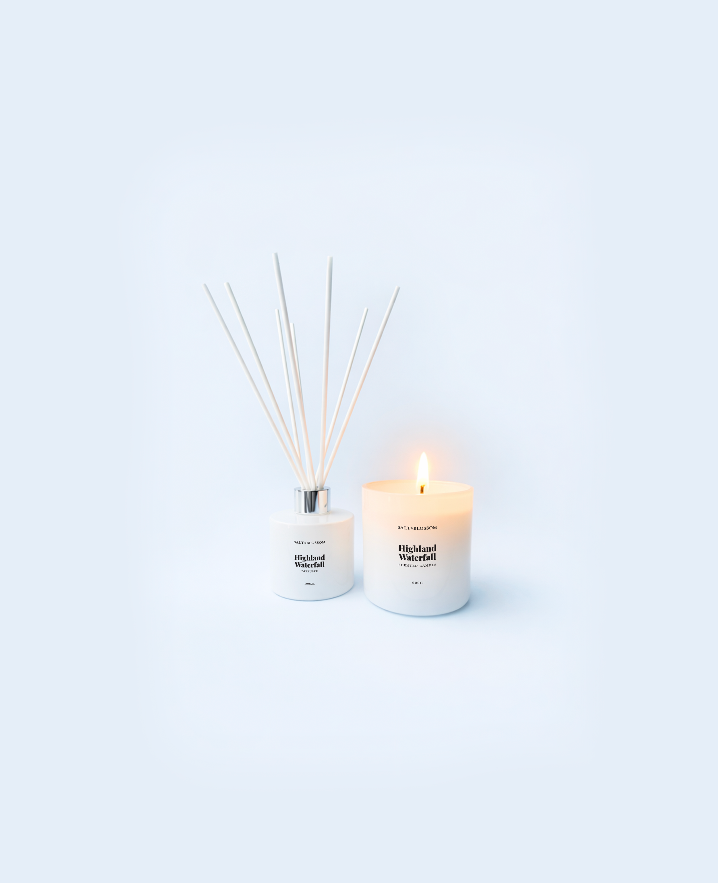 Highland Waterfall Candle and Diffuser