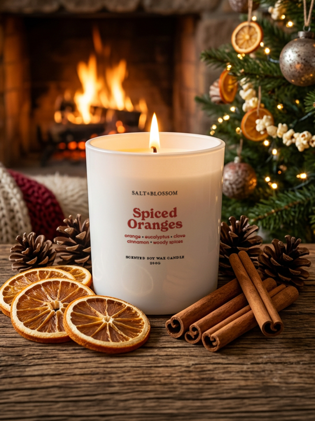 Spiced Oranges Scented Candle