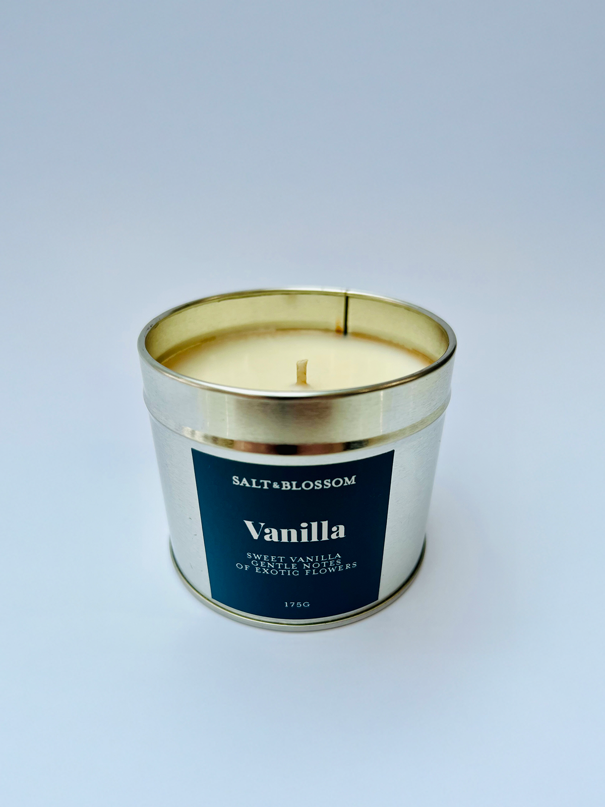 Vanilla Scented Bee and Soy Wax Candle