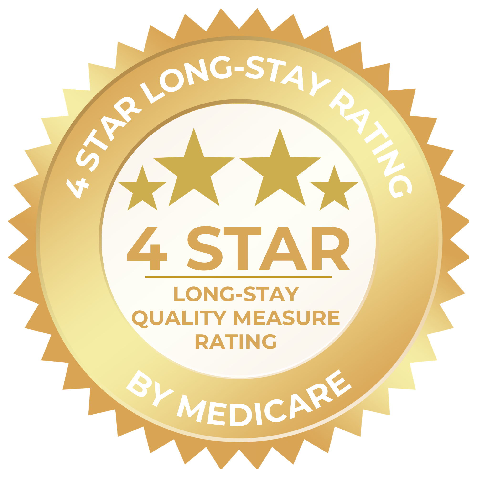 Medicare 4 star award in long stay measures