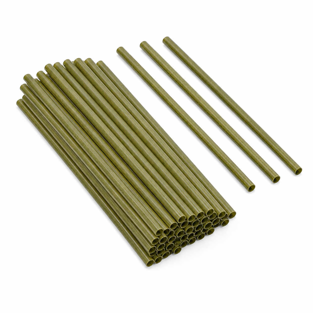Compostable Green Tea Foodservice Straw