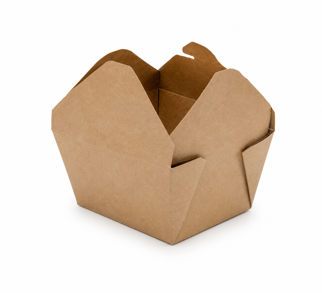 Fibre Paper Foodservice Clamshell Burger Box