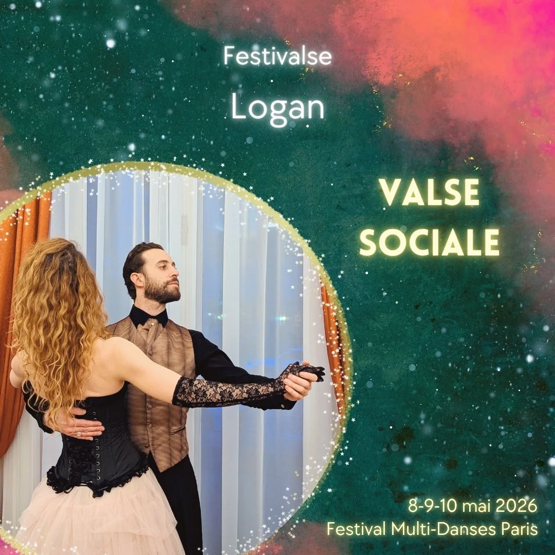Pr&eacute;sentation des professeurs (9 / 27)

✨ Valse Sociale ✨
Logan
[&Eacute;cole Festivalse]

La Valse Sociale, inspir&eacute;e notamment de la Valse Viennoise, est une danse de couple &eacute;l&eacute;gante et fluide fond&eacute;e sur un rythme t