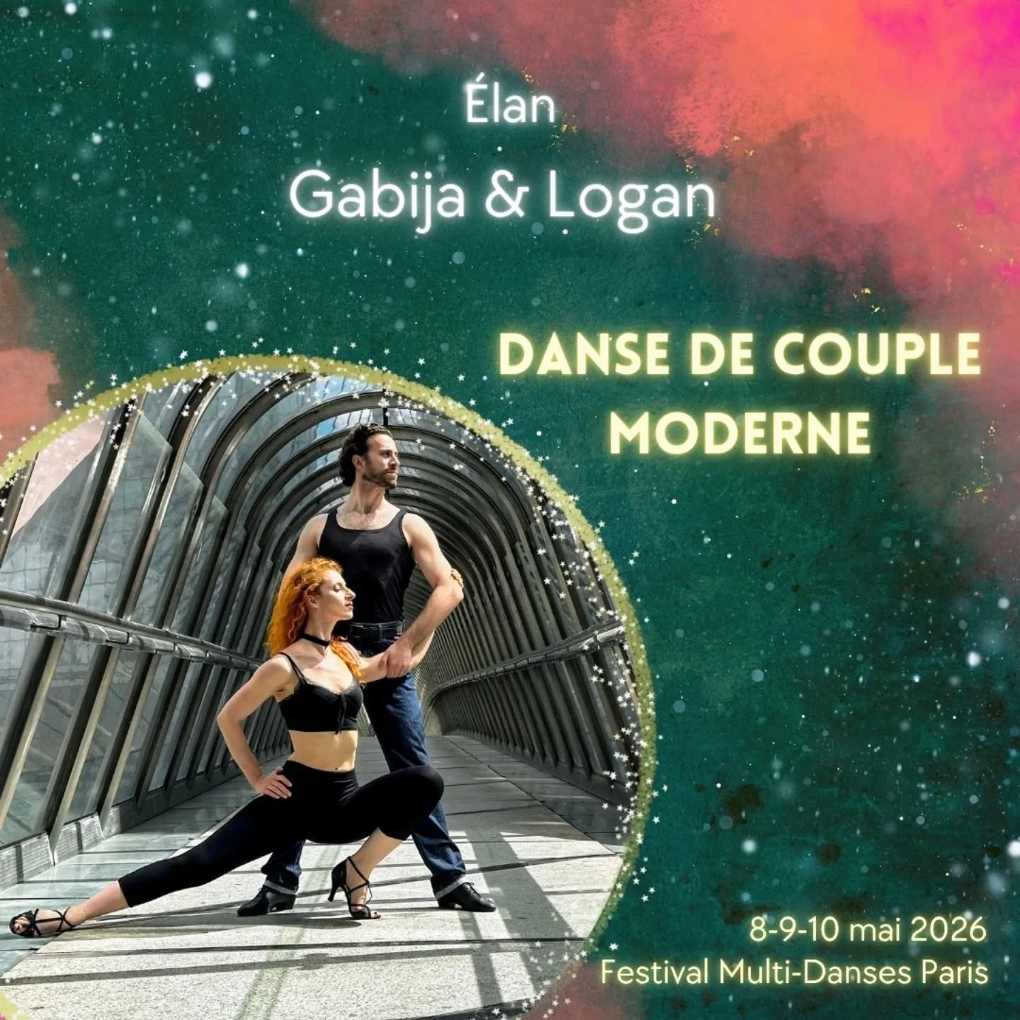Pr&eacute;sentation des professeurs (17 / 27)

✨ Danse de Couple Moderne ✨
Gabija &amp; Logan
[&Eacute;cole &Eacute;lan]

La Danse de Couple Moderne est une pratique d&rsquo;improvisation structur&eacute;e, fond&eacute;e sur le guidage, la musicalit&