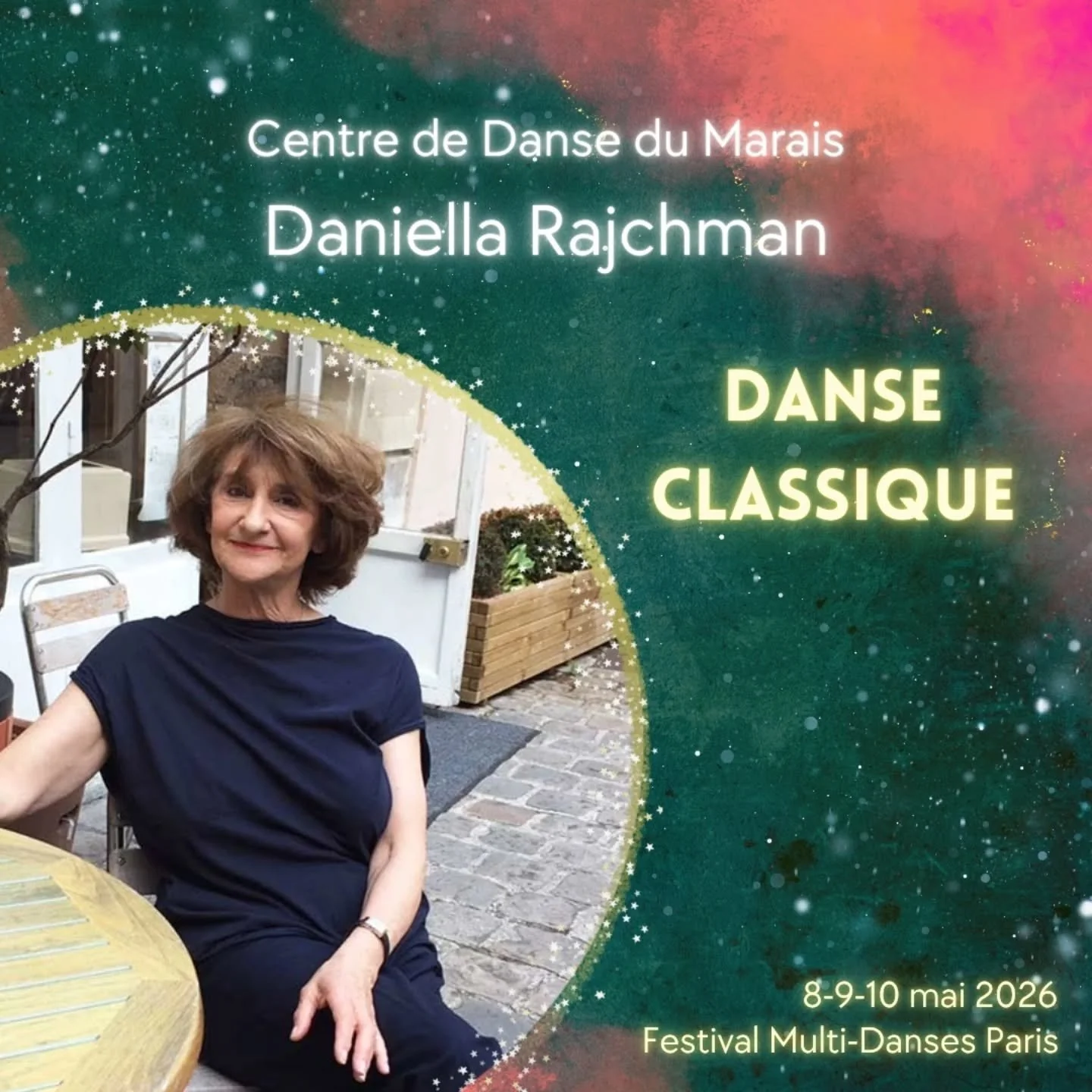 Pr&eacute;sentation des professeurs (26 / 27)

✨ Danse Classique ✨
Daniella Rajchman

La Danse Classique est une discipline fondatrice de l&rsquo;art chor&eacute;graphique occidental, reposant sur la pr&eacute;cision du placement, l&rsquo;alignement 