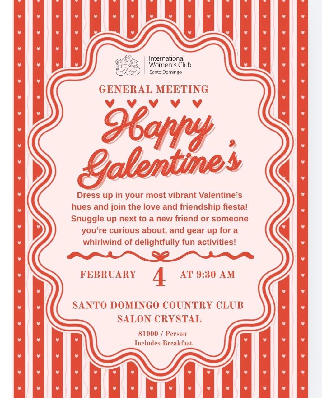 February General meeting