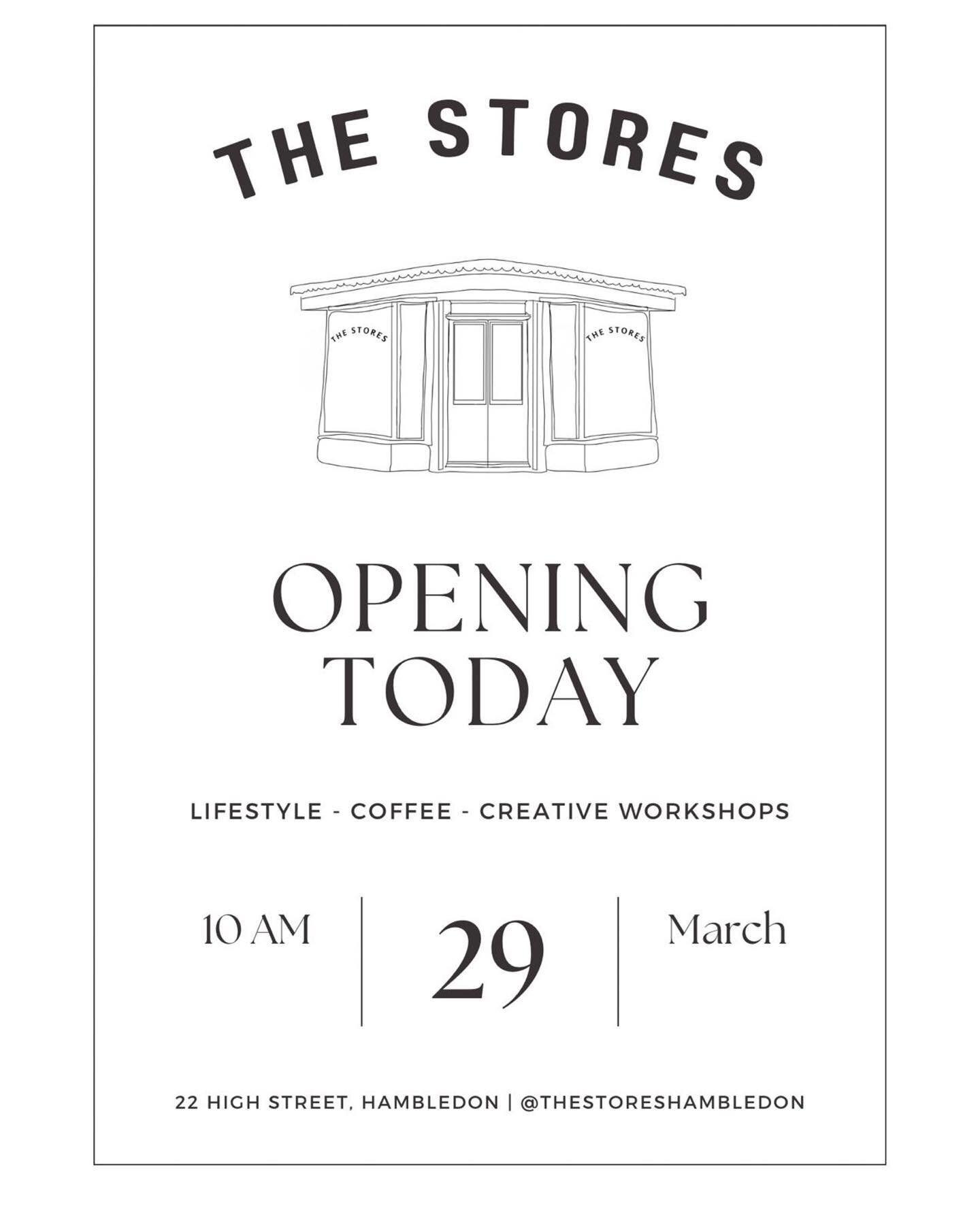 We will joyfully open our doors TODAY at 10am welcoming you for espresso, baked goods and a browse of our gorgeous selection of treasures for your home 🫶🏼

Come and see us between 10-4pm today and tomorrow at 22 High Street, Hambledon.

A&amp;C x